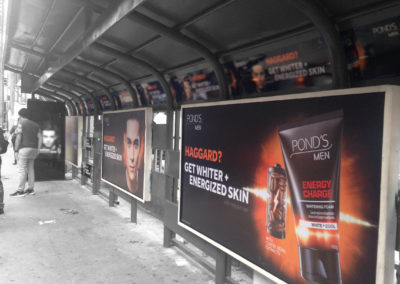 Pond’s Bus Stop Ad